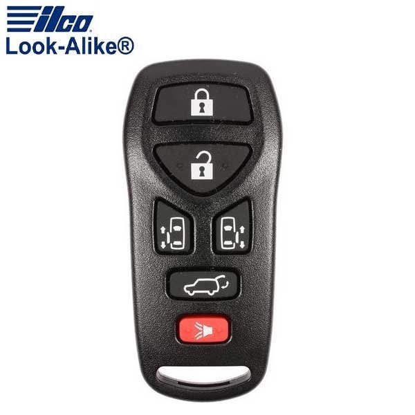 LAL RKE-NIS-6B1 6 Button Nissan Remote Keyless Entry (KBRASTU51)